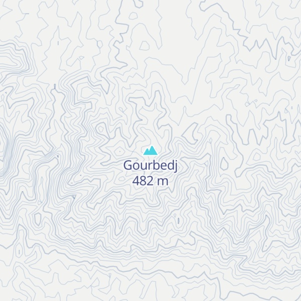 Map of Gourbedj