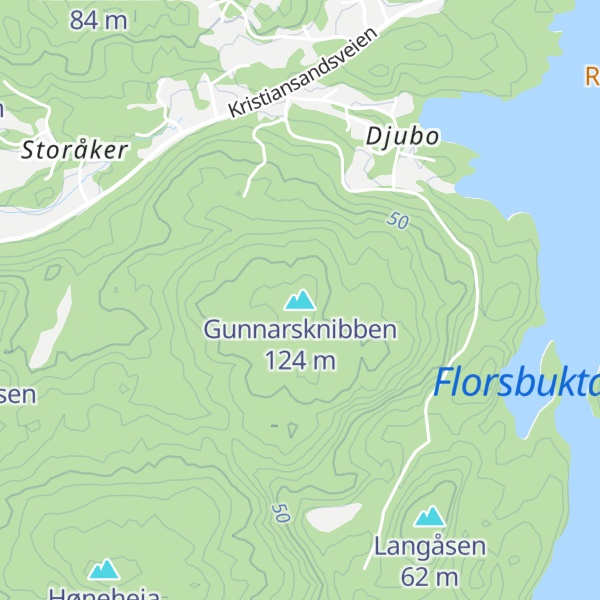 Map of Gunnarsknibben