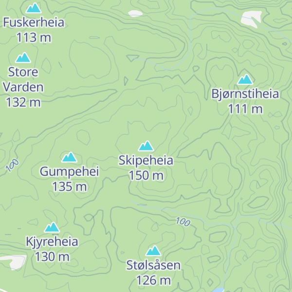 Map of Skipeheia