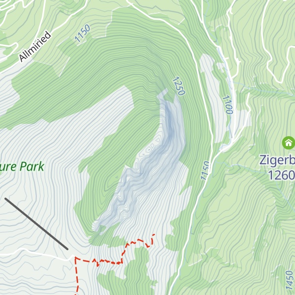 Map of Schwarzeberg