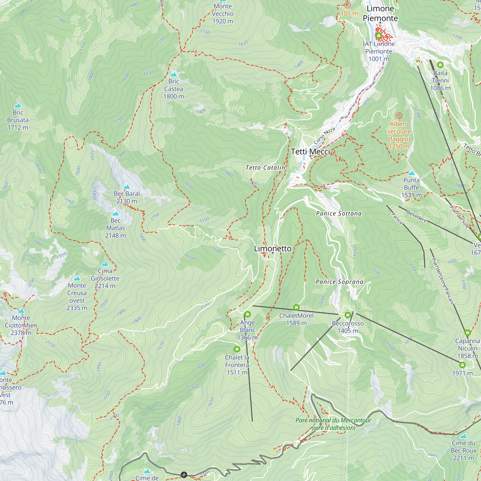 Patatouc Country House map