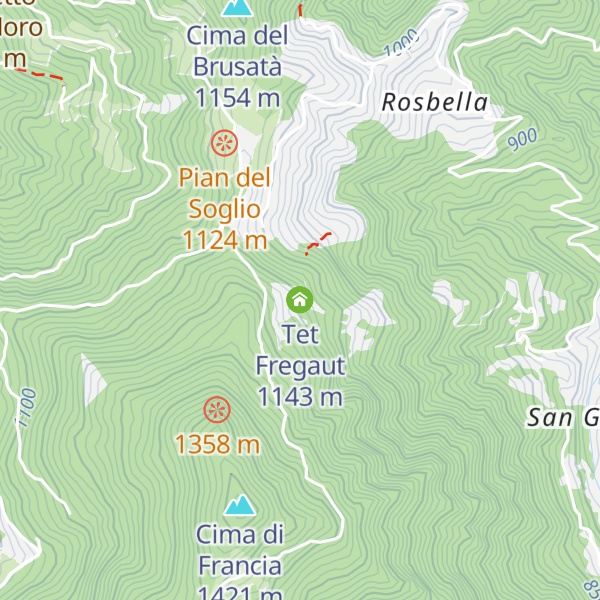 Map of Tet Fregaut