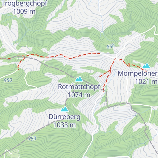 Map of Rotmattchopf