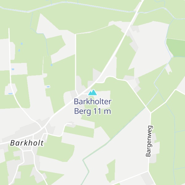 Map of Barkholter Berg