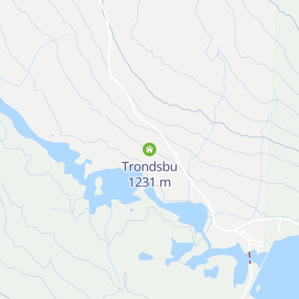 Map of Trondsbu