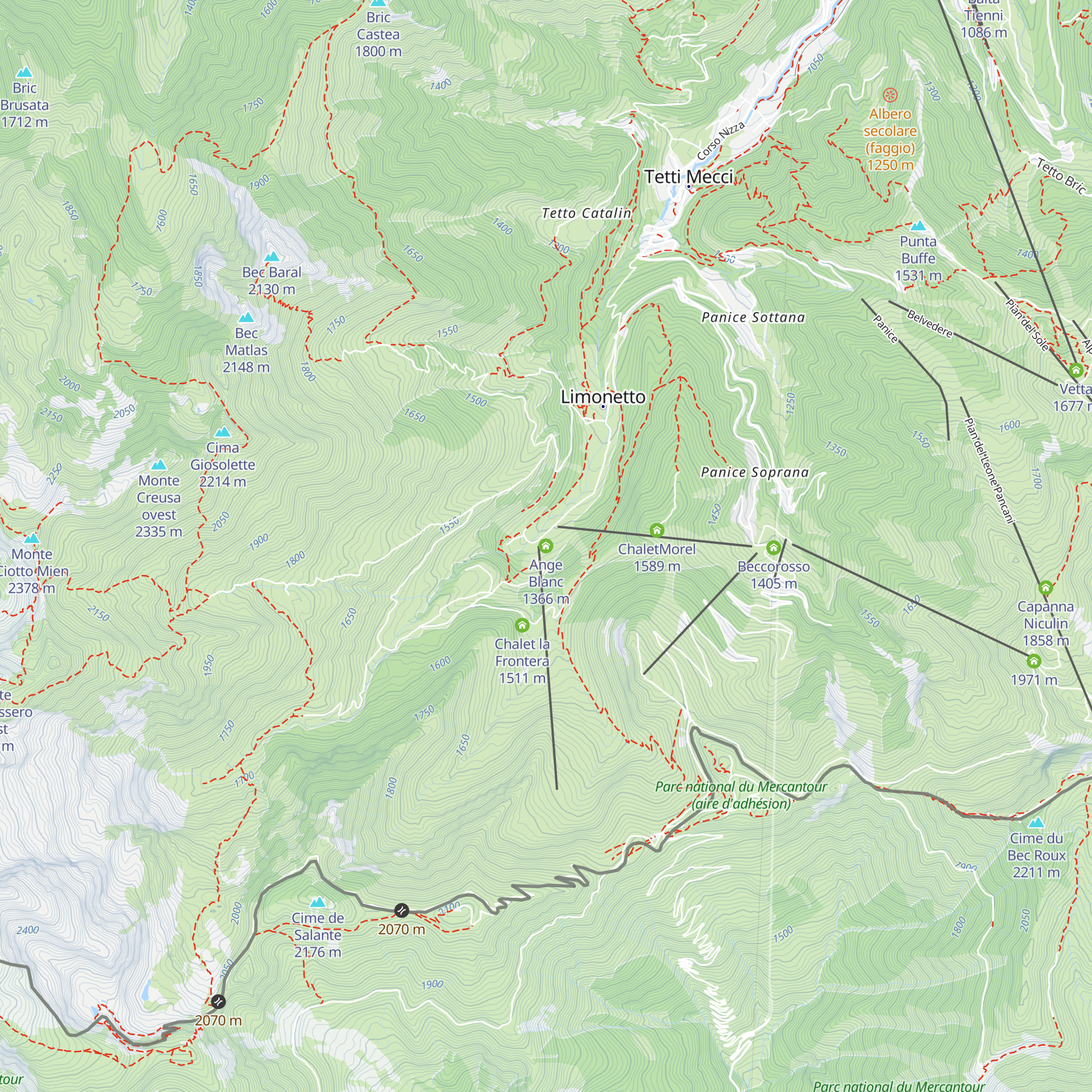 Ange Blanc map