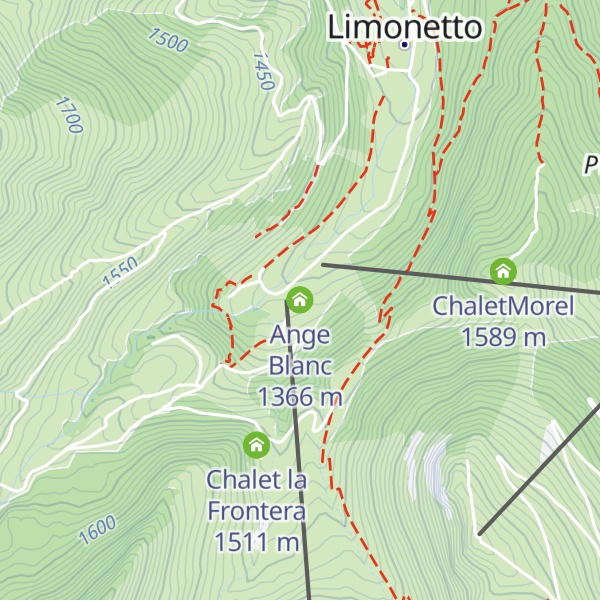 Map of Ange Blanc