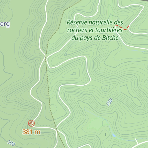 Map of Hoher Warsberg