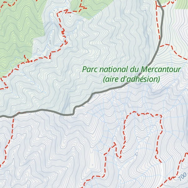 Map of Cime de Dréjé