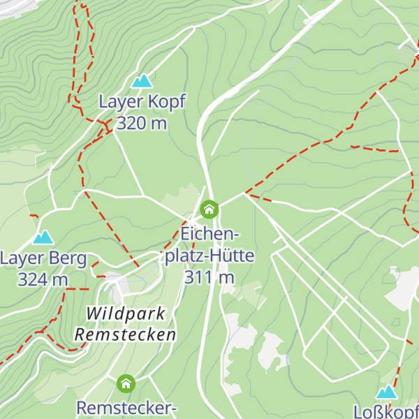 Map of Eichen-platz-Hütte
