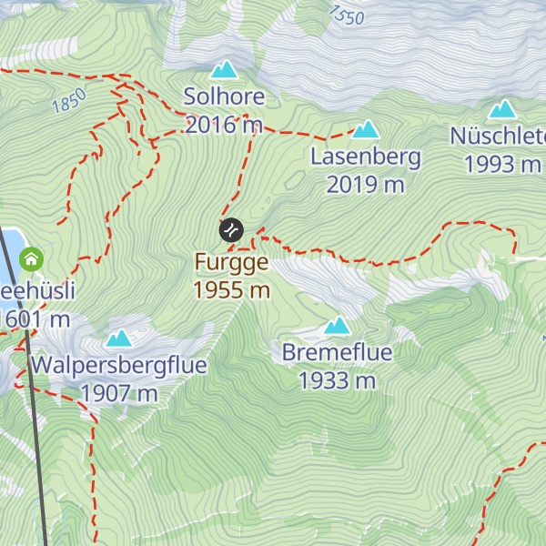 Map of Walpersbärgli