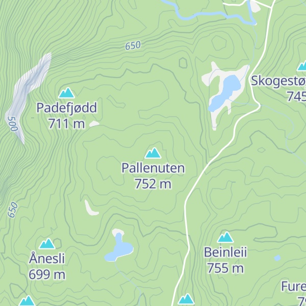 Map of Pallenuten
