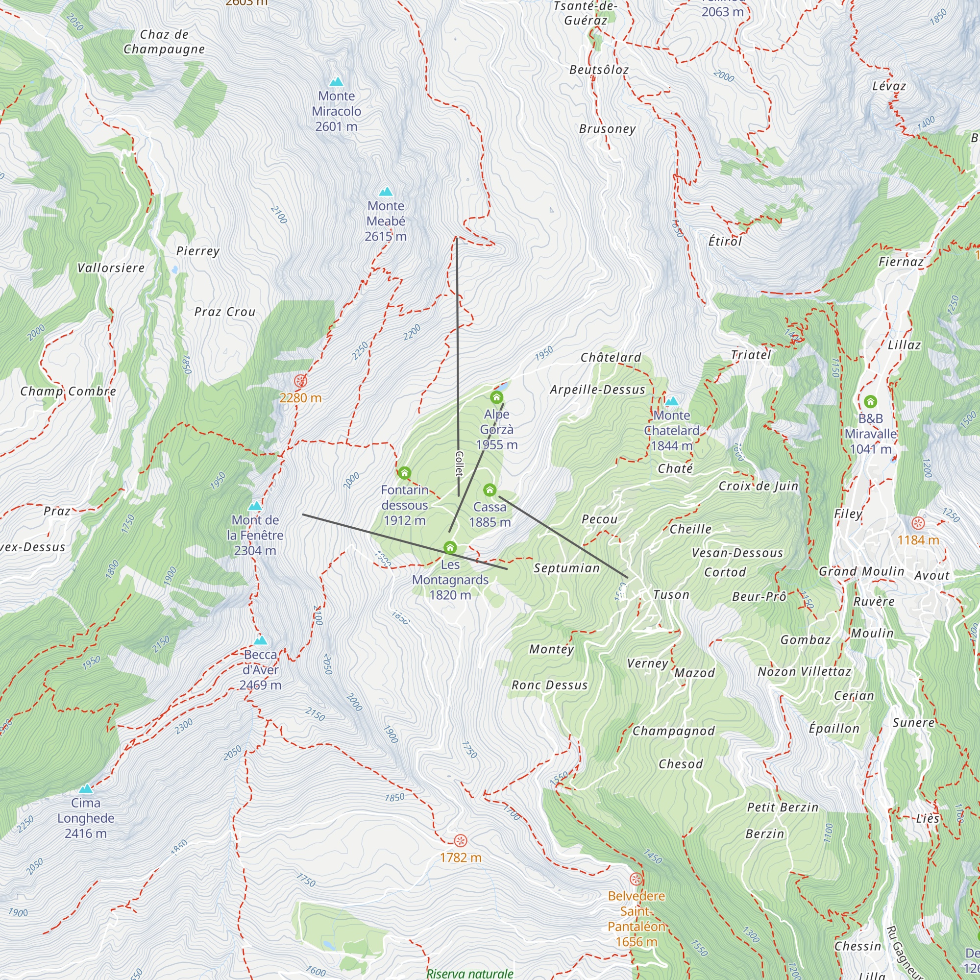 Cassa map