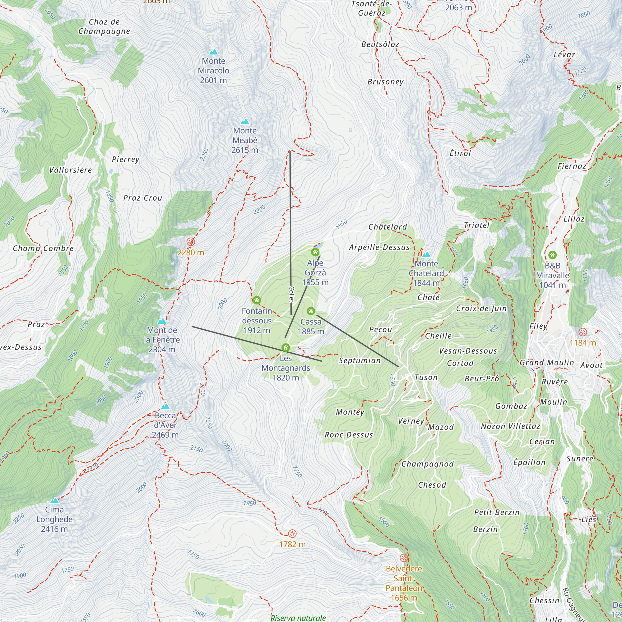 Cassa map