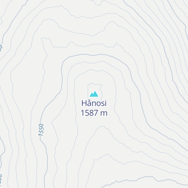 Map of Hånosi