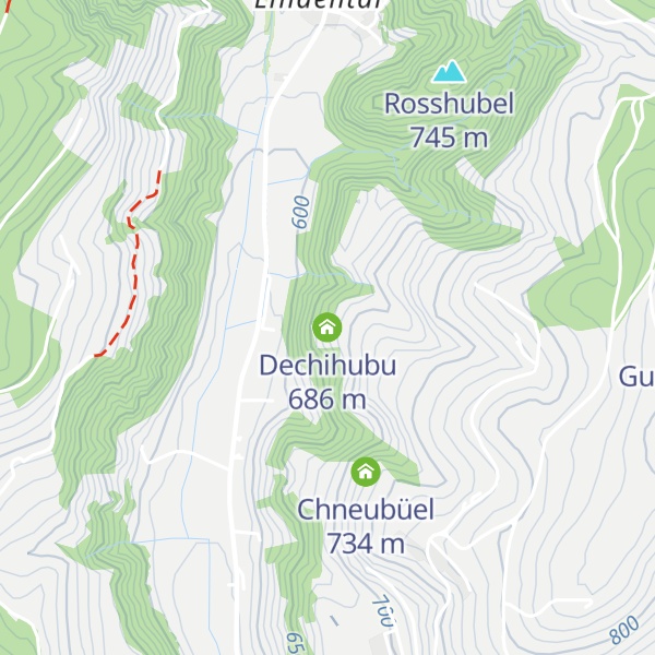 Map of Dechihubu