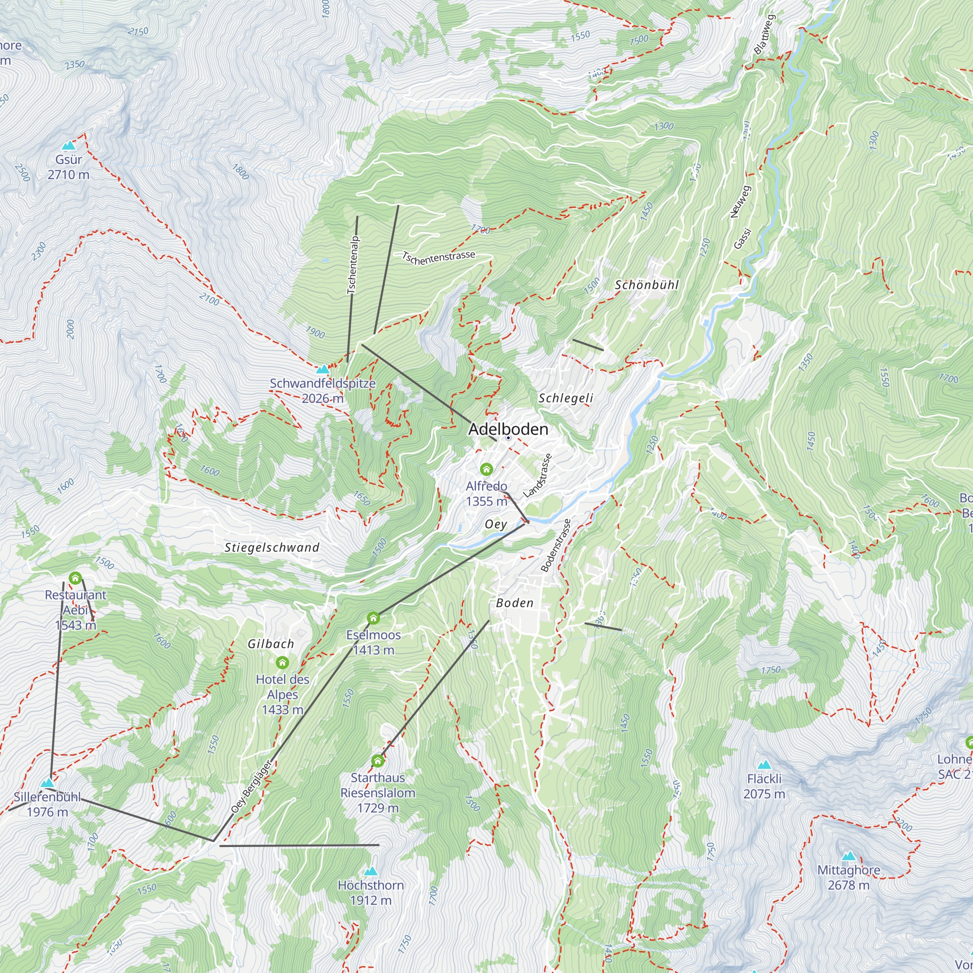 UNICO by Alte Taverne map