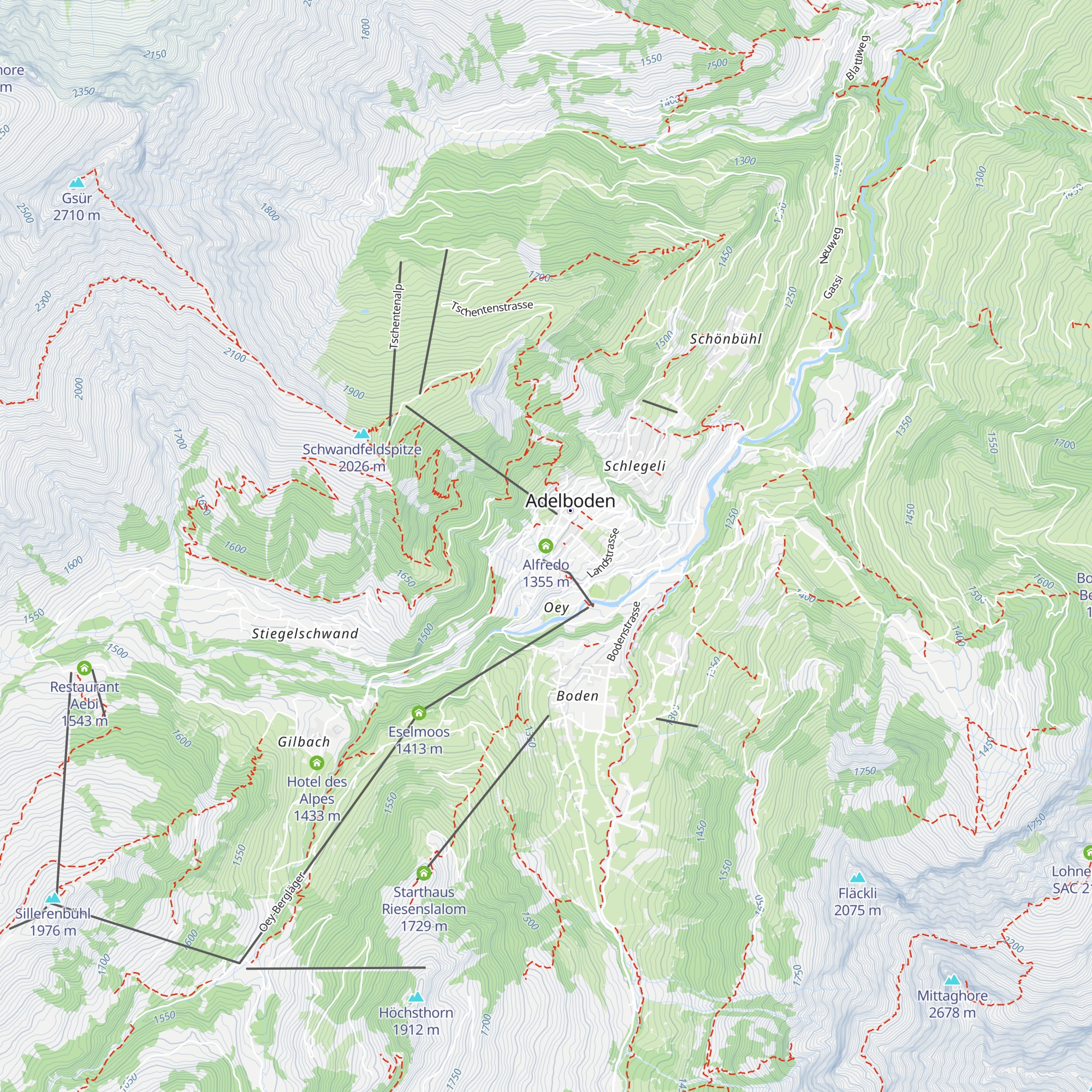 Alfredo map