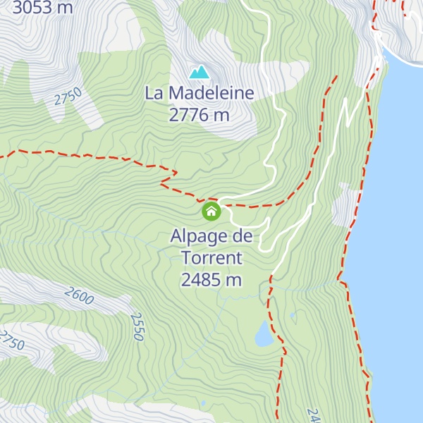 Map of Alpage de Torrent