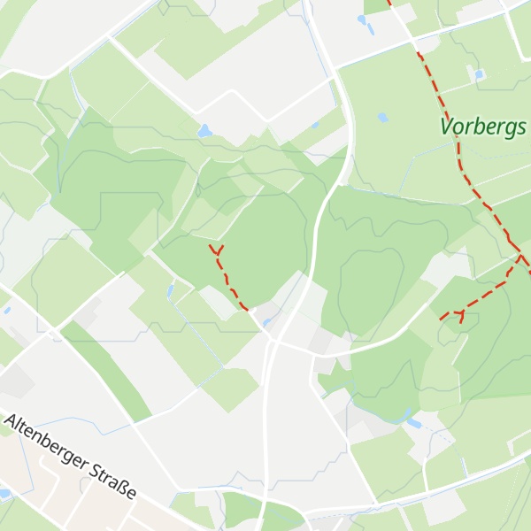 Map of Vorbergshügel