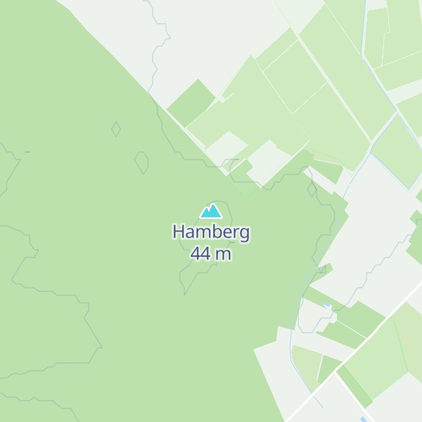 Map of Hamberg