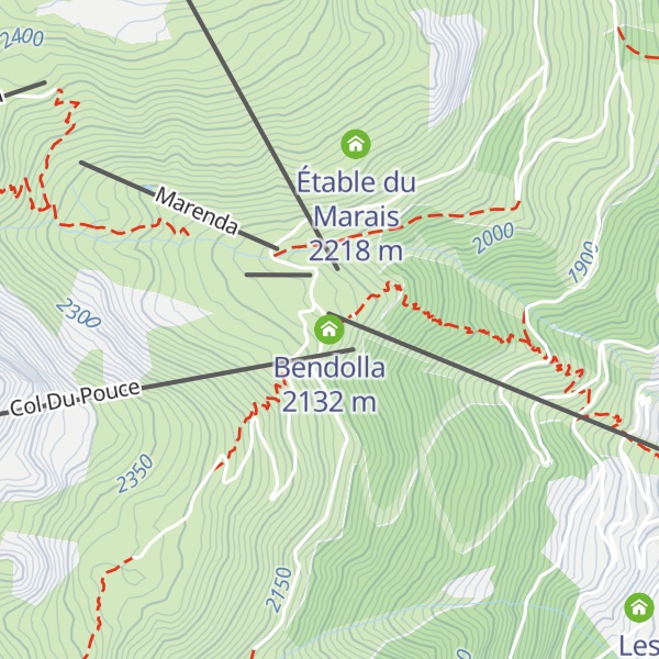Map of Bendolla