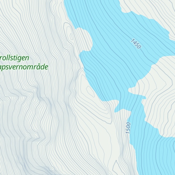 Map of Storfjellet
