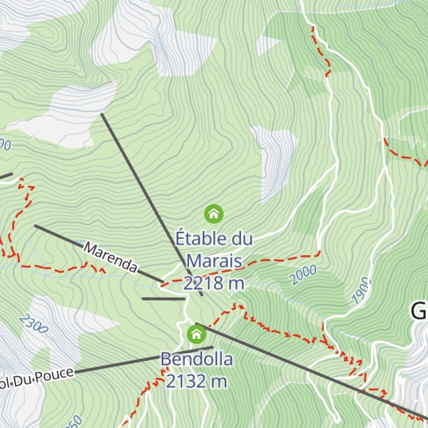 Map of Étable du Marais