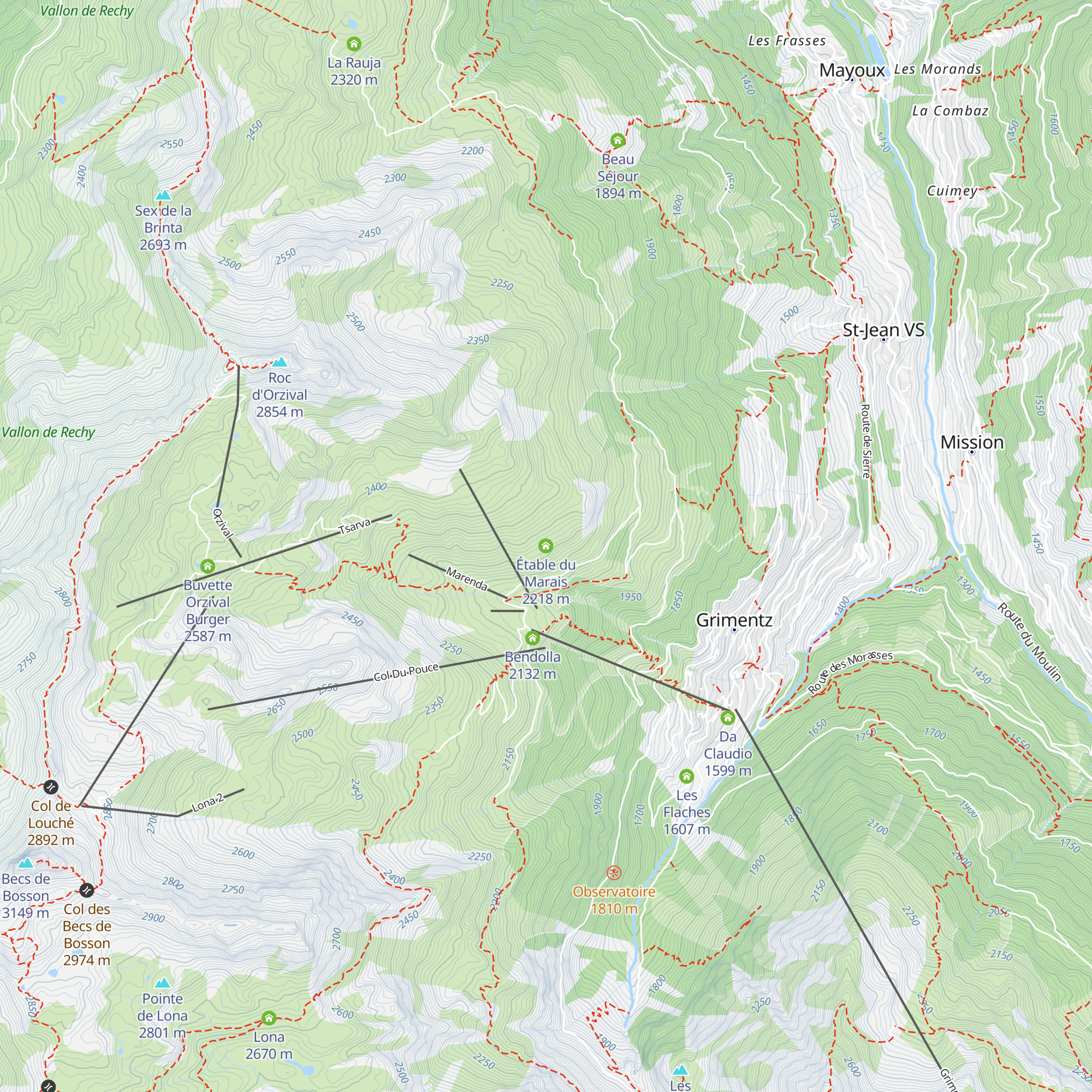Étable du Marais map