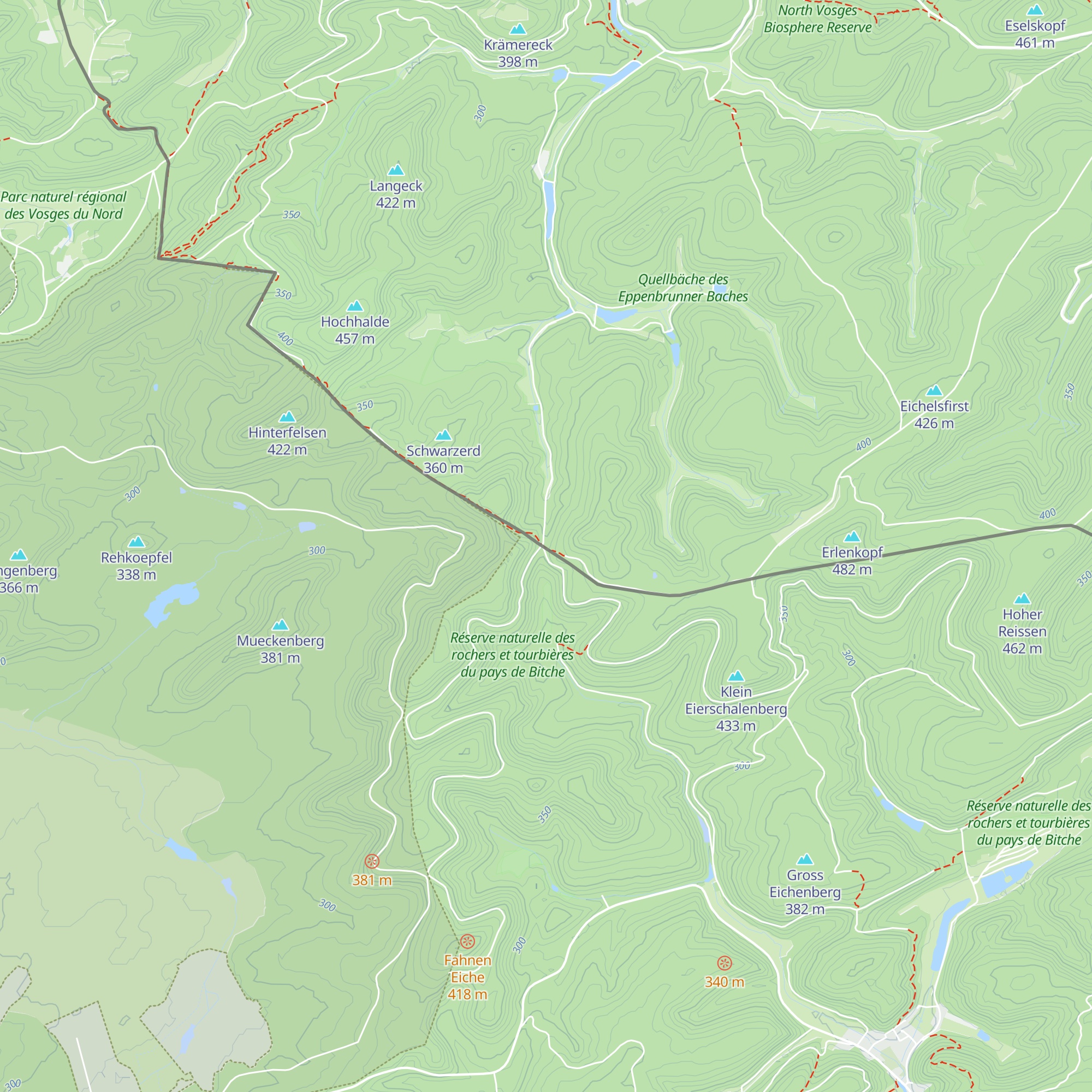 Zollstock-Hütte map