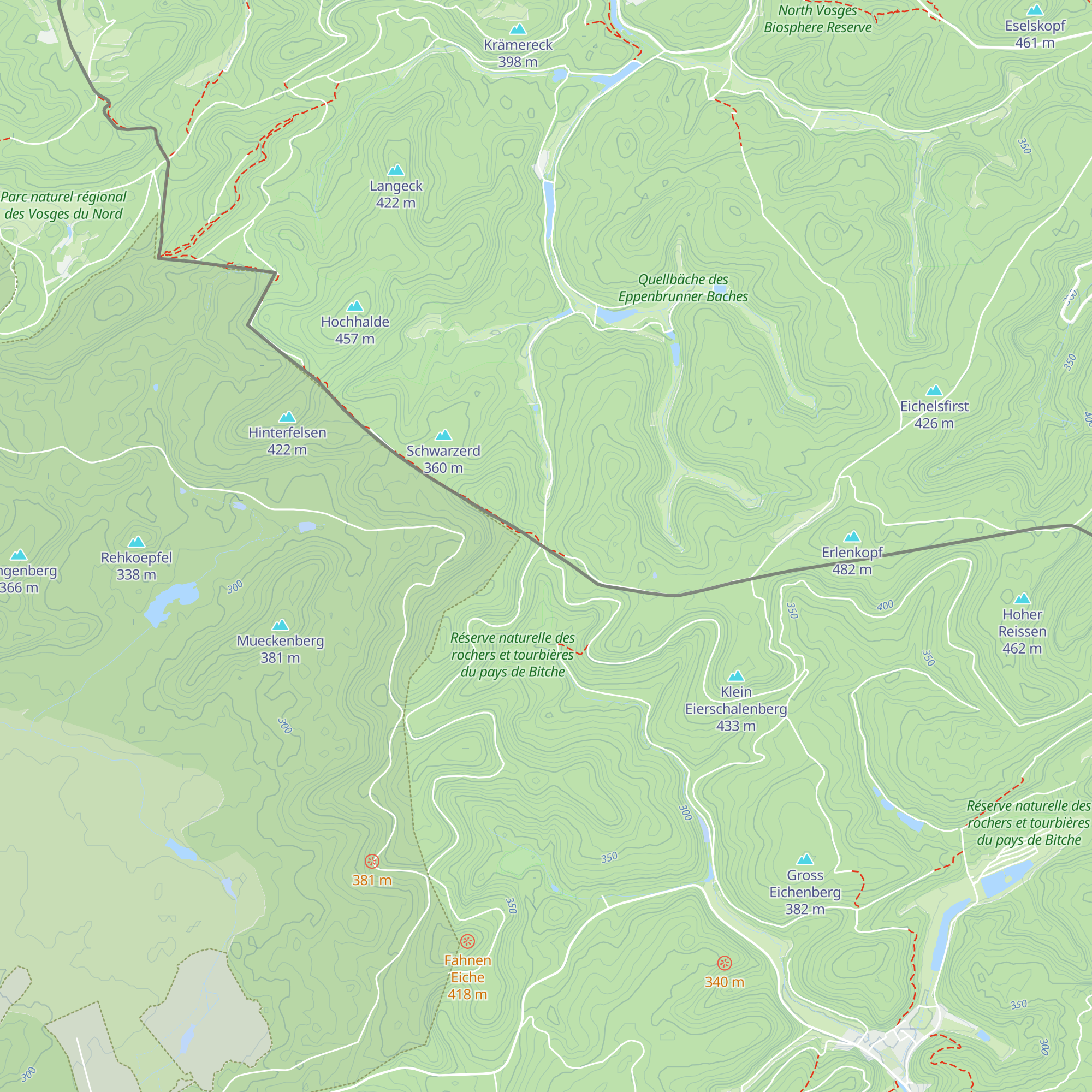 Zollstock-Hütte map