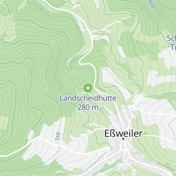 Map of Landscheidhütte