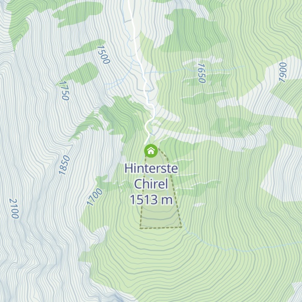 Map of Hinterste Chirel