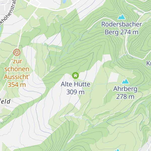 Map of Alte Hütte