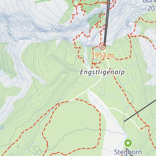 Map of Rüebihütte