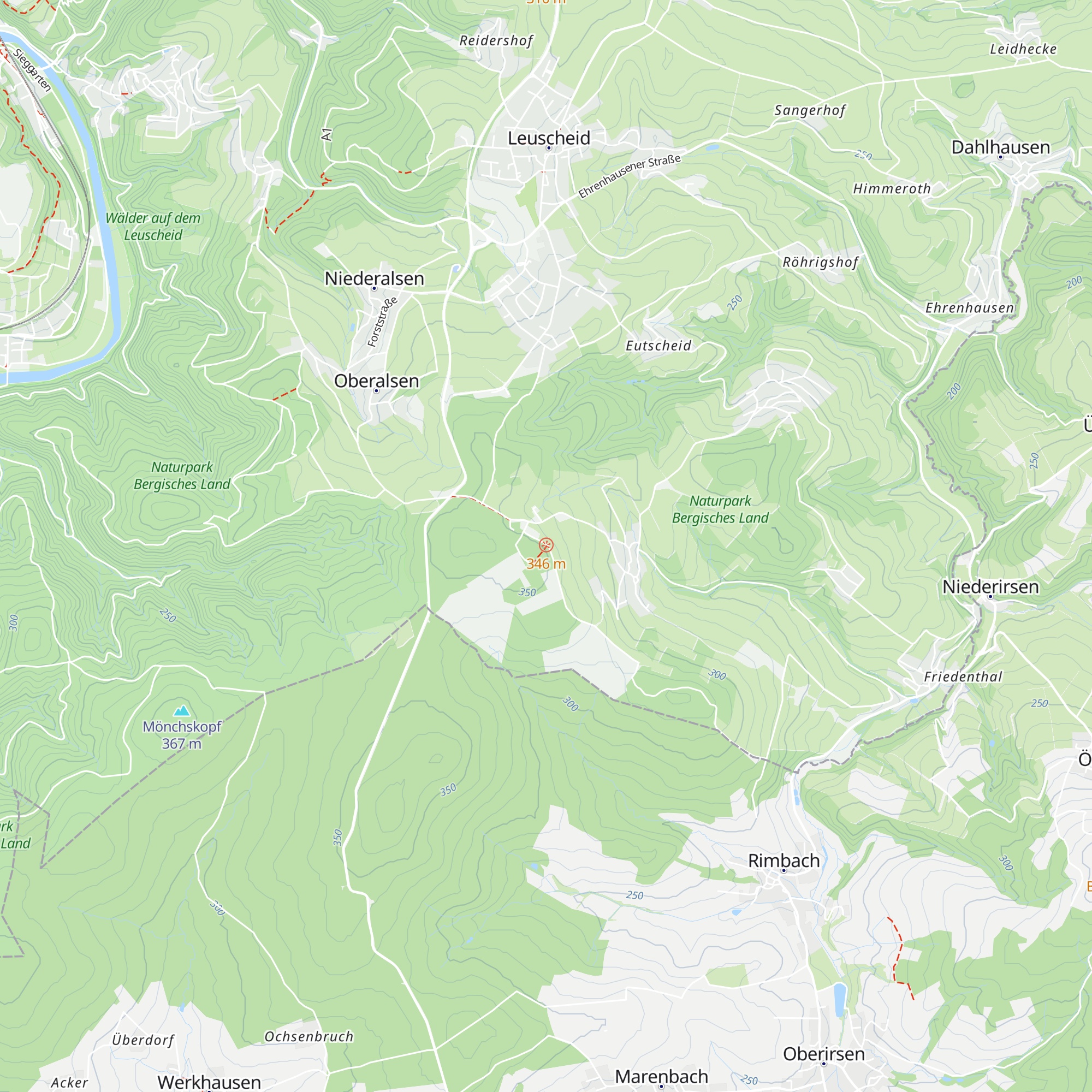 Schutzhütte „Blauer Stein” map