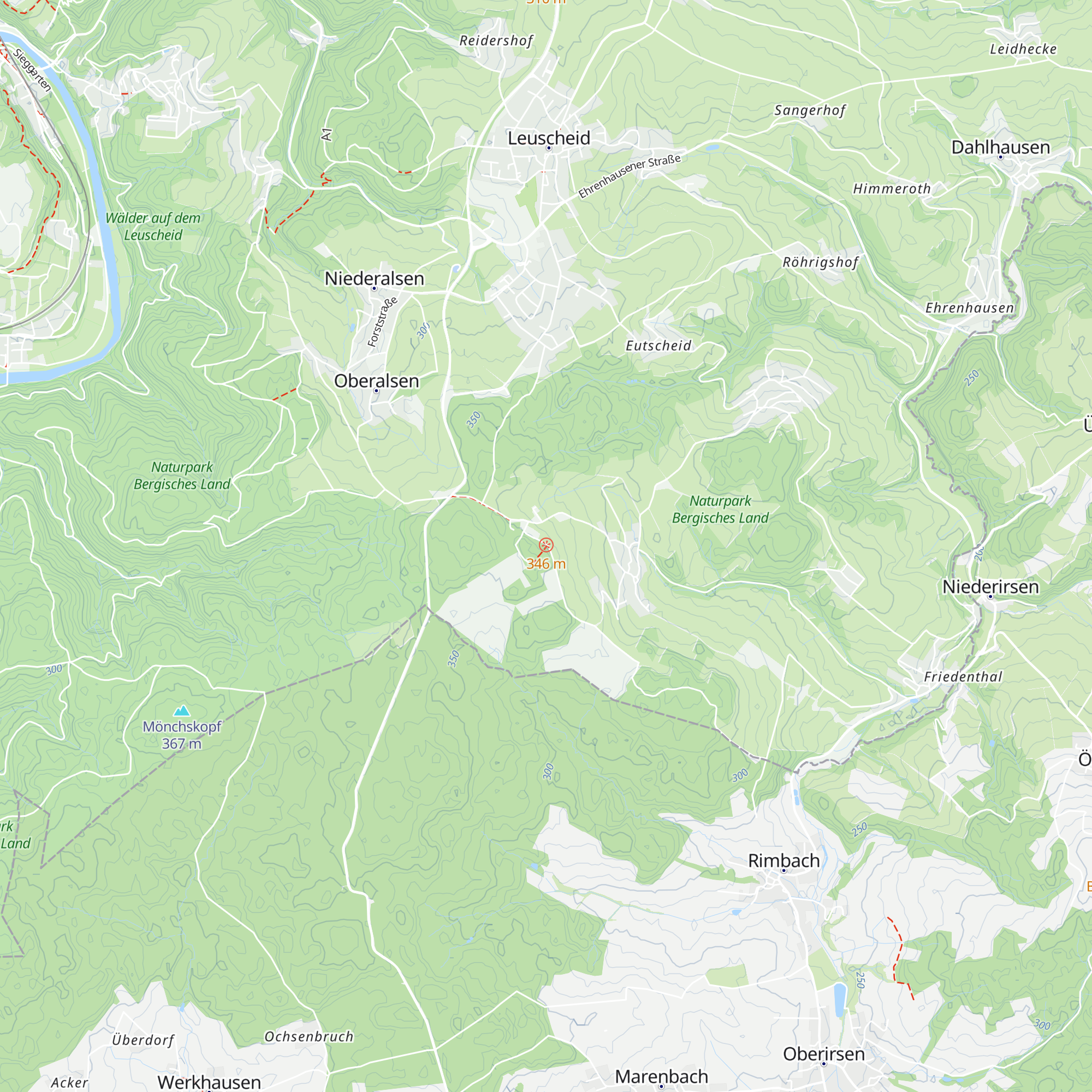 Schutzhütte „Blauer Stein” map