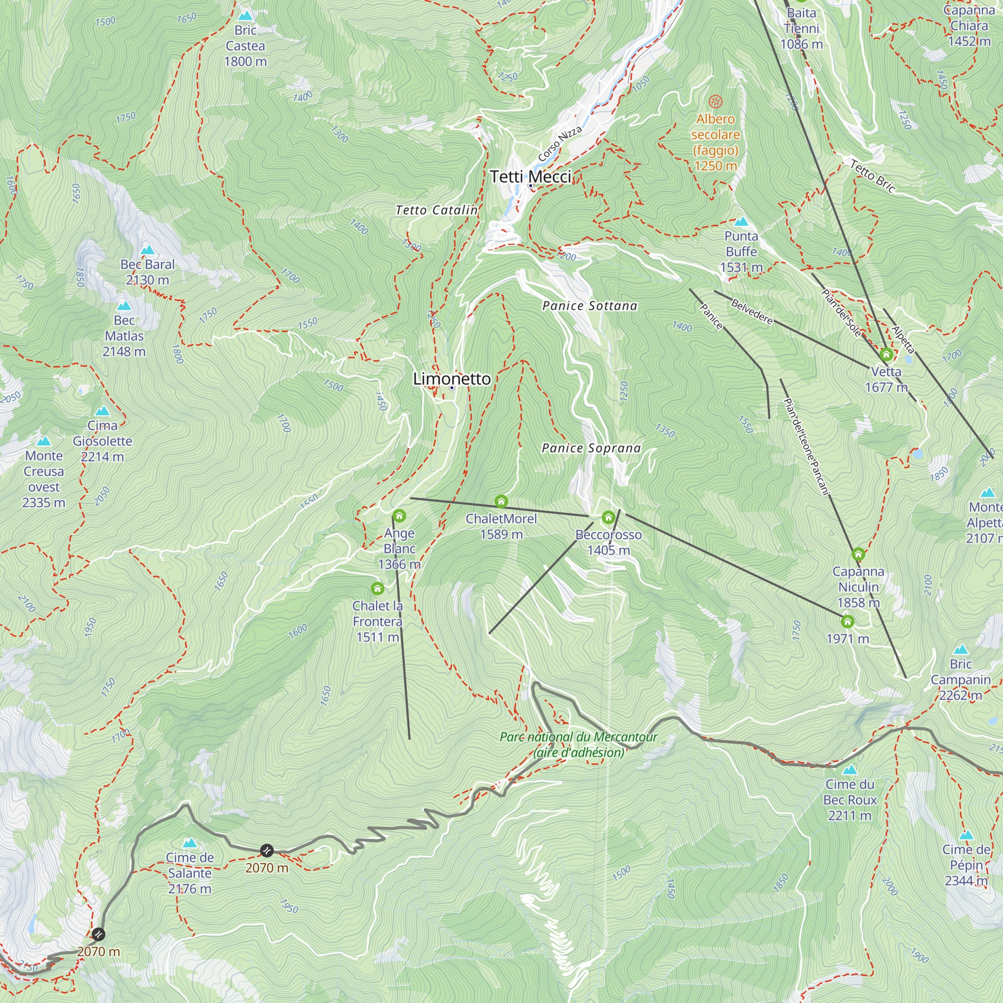 ChaletMorel map