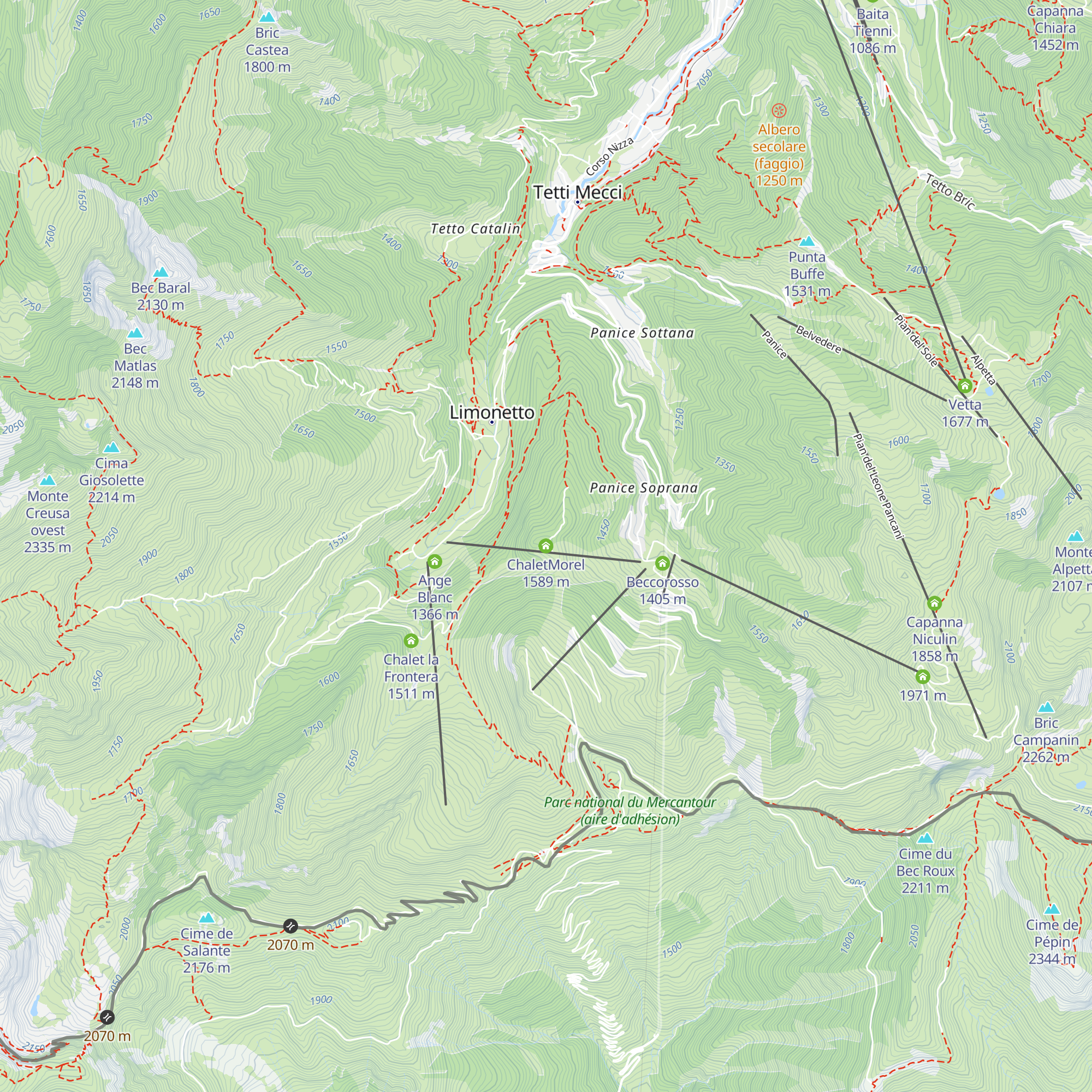 ChaletMorel map