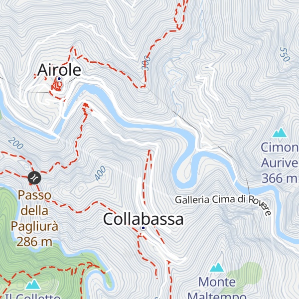 Map of San Bernardo
