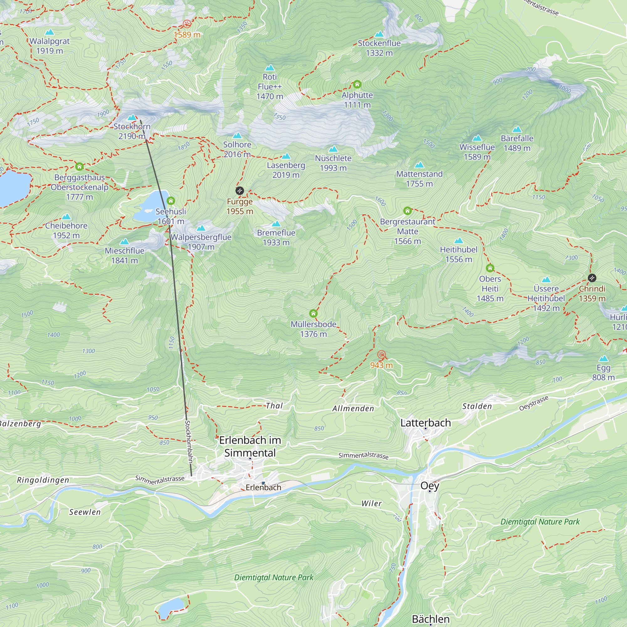 Müllersbode map