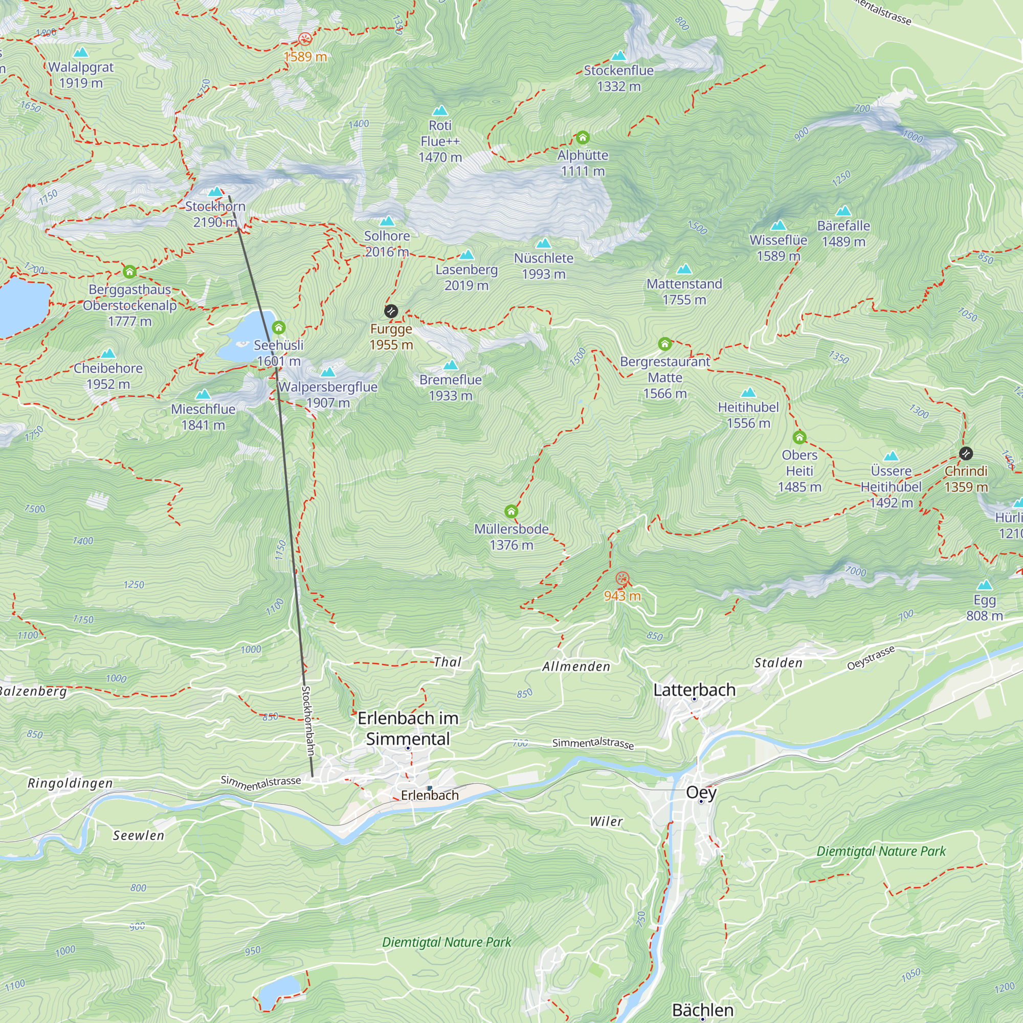 Müllersbode map