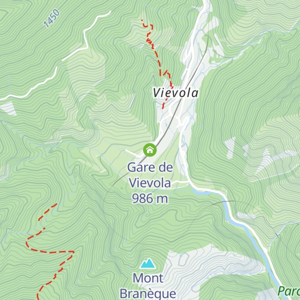 Map of Gare de Vievola