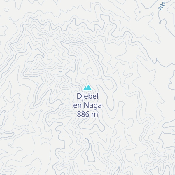 Map of Djebel en Naga