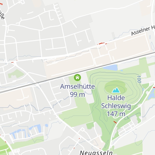 Map of Amselhütte
