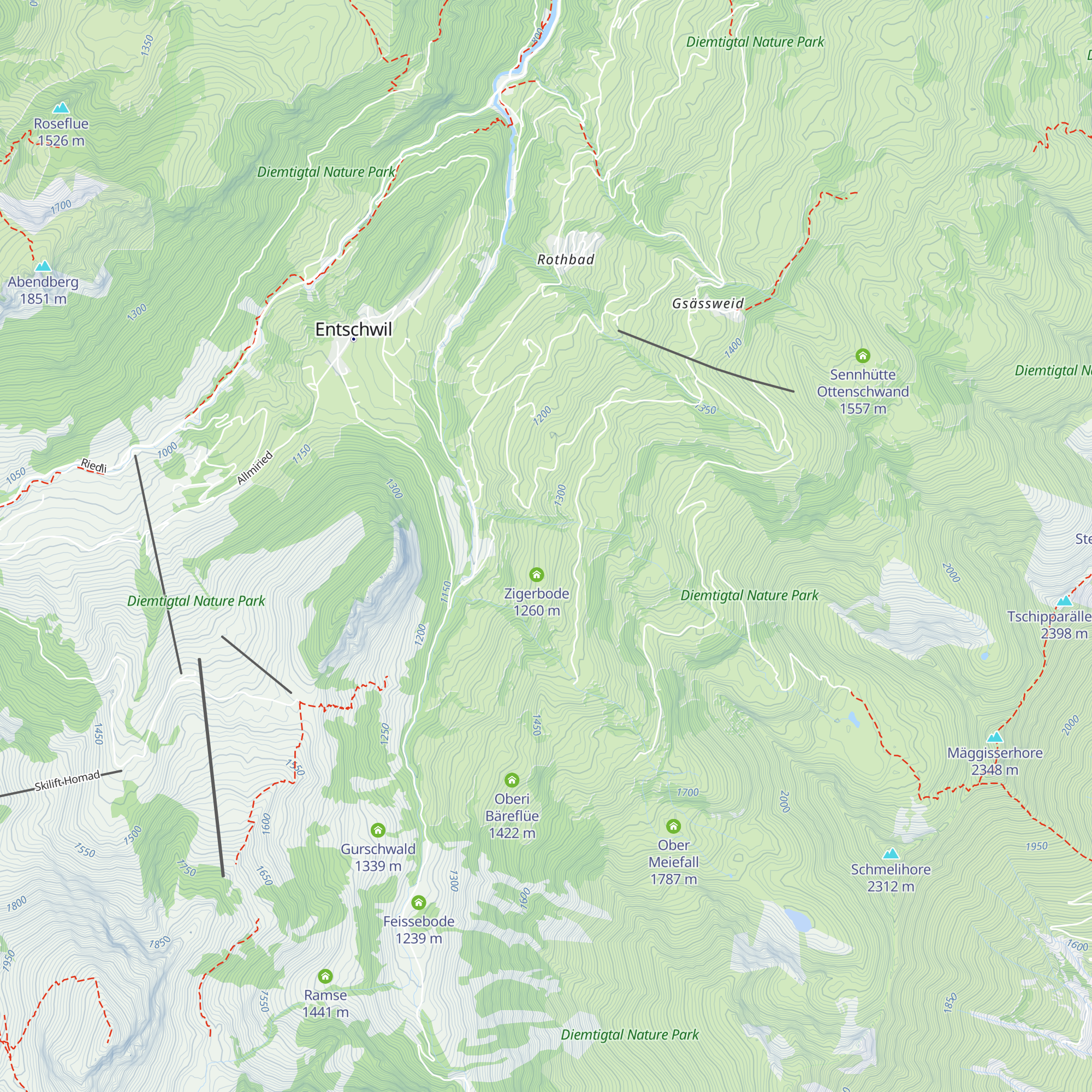 Hälmeschwand map
