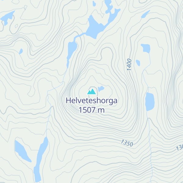 Map of Helveteshorga