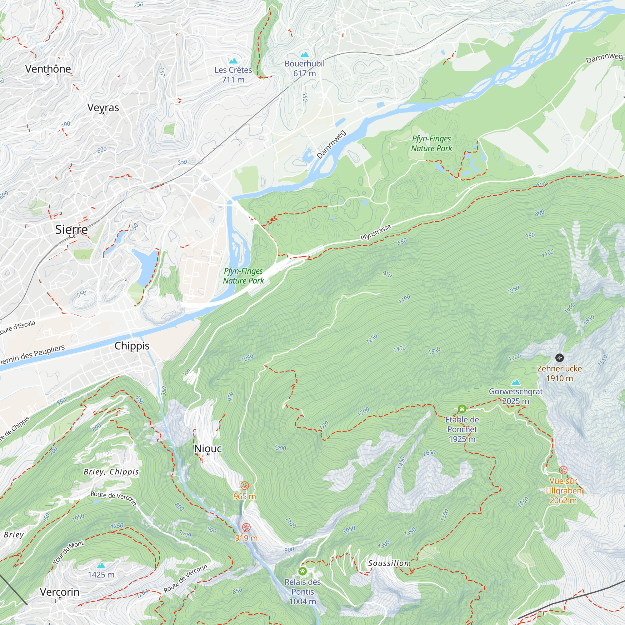St-Antoine map
