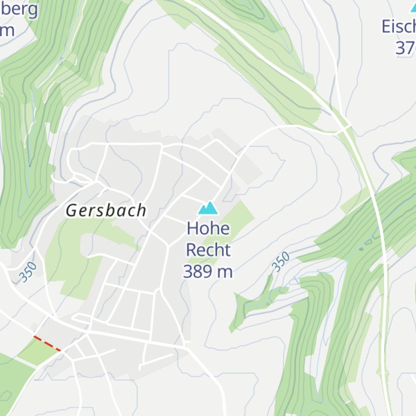 Map of Hohe Recht