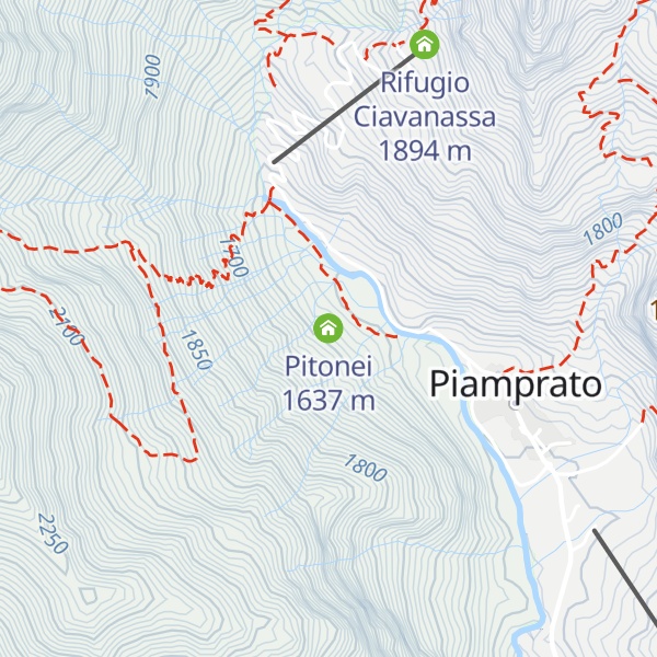 Map of Pitonei